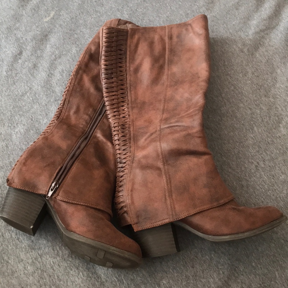“Lundry” Heeled Boots by Fergie